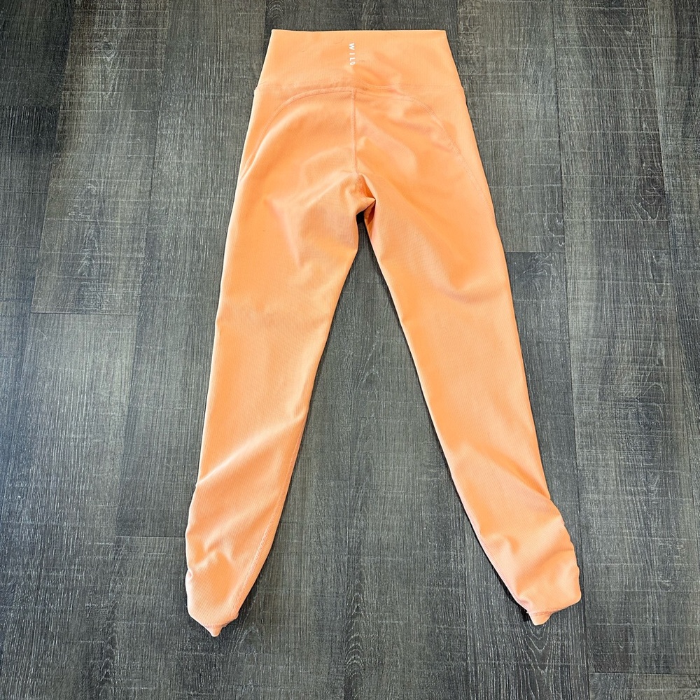 WILO Ribbed Active Preach Leggings Size Small - Picture 2 of 5